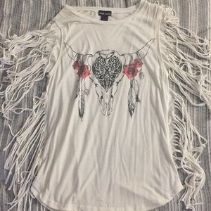 Wet seal cut off fringe